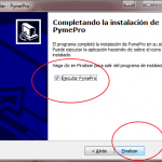 Paso 8)Completa el proceso dando click en Finalizar