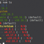 Problema con Debian y node js
